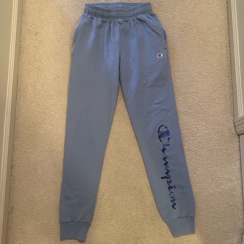 Champion Powerblend Joggers, Light Blue